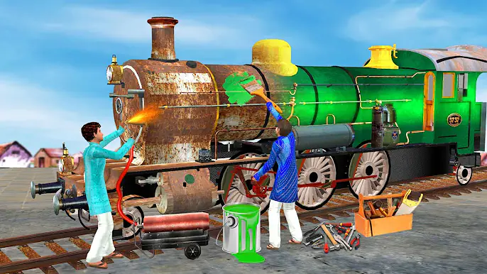जादुई ट्रेन मरम्मत Magical Train Restoration Hindi  Comedy Video