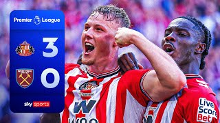 블랙 캣츠, 화려하게 프리미어 리그 복귀! | 선덜랜드 3-0 웨스트햄 | EPL 하이라이트