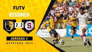 Resumen: Liberia 2-2 Saprissa / Apertura 2025