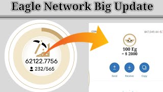 Eagle Network Big Update | Eagle Mining Network Apps | Eagle Network Kyc Verification And Withdrawal