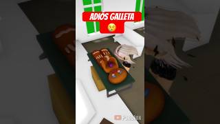 LA GALLETA SE FUE AL CIELO 🕊️😭 #roblox #brookhaven #robloxbrookhaven