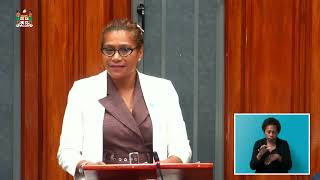 Hon. Lynda Tabuya delivered her Ministerial Statement
