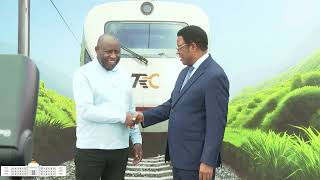 SE Evariste Ndayishimiye et SE KASSIM Majaliwa lancent les travaux du chemin de fer Uvinza-Musongati