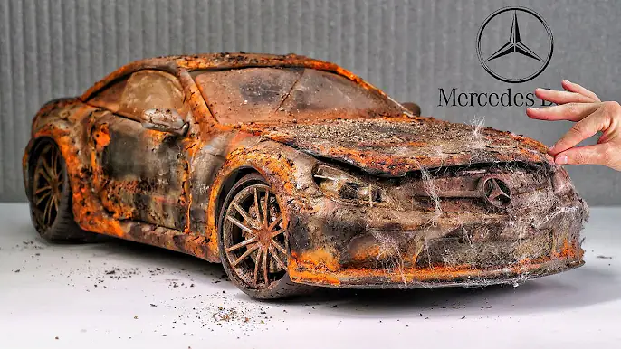 UNBELIEVABLE Transformation! Restoration Abandoned Mercedes SL65 AMG Black Series (600HP Beast!)