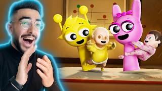 الطفل المسكون واخته الصغيرة 😭 baby in yellow