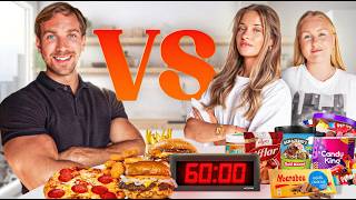 Sampe vs 2 tjejer - Calorie challenge