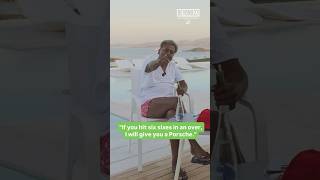 "6을 여섯 번 치면 포르쉐를 사줄게!" 🚘 🏏 #크리켓 #인도