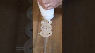 #diy Kĩ thuật sửa gỗ nứt độc đáo ! #tips #tools #woodworking