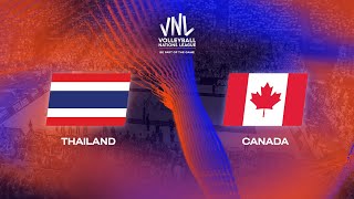 🔴 LIVE: 🇹🇭 ไทย พบ 🇨🇦 แคนาดา | VNL 2025 | แมตช์ประวัติศาสตร์โดย Volleyball World