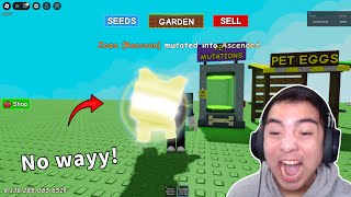 My Luckiest PET MUTATION UPDATE Day Ever in Grow a Garden!