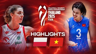Poland 🇵🇱 vs. Vietnam 🇻🇳 - Highlights | Women's World Championships 2025