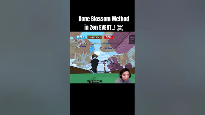 Bone Blossom Gives Highest point in Zen Events..! ☠️ #growgarden #roblox