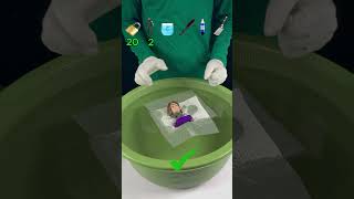 TRY TO GUESS HOW MANY TISSUE PAPER IT TOOKS! what happen next ? #experiment #asmr #satisfying