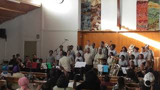 Harmon choir with Brass “Hallelujah”