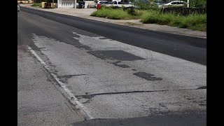 Metodo nobo di mantencion di caminda “micropaving” den mal estado caba