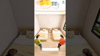 تصميم غرفة لطفلين توأم  #foryou #inspiration #اكسبلور #ديكور #viral #جديد #اشتراك #shorts