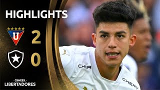 LDU QUITO vs. BOTAFOGO | HIGHLIGHTS | CONMEBOL LIBERTADORES 2025