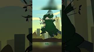 فجأة خرج جودزيلا من الماء،#شورت