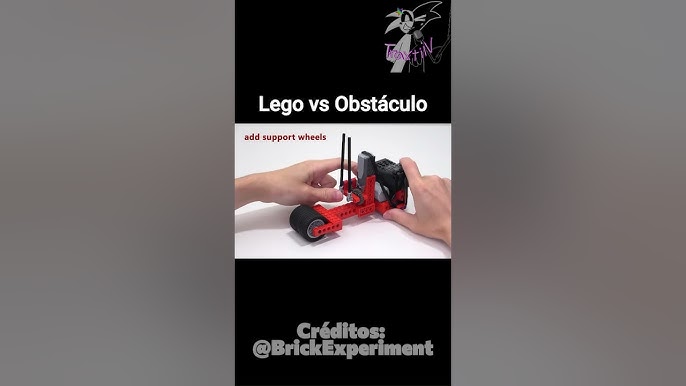 Lego vs Obstáculo Fandub #shorts #fandub #minecraft #memes