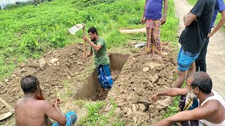 চাপাতলী কবরস্থান নতুন কবর খনন 🥲🤲 পশ্চিম শেরী নিবাসী