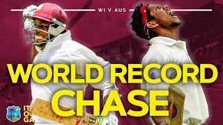 World Record Run-Chase! | Sarwan & Chanderpaul Hit Centuries In 418 Chase | West Indies v Australia