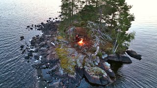 바다에서 혼자 보내는 5일 - 낚시 - 캠핑