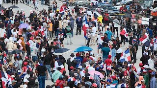 Dominicans protest government’s plan to regularize Haitian immigrants
