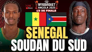 🔴SÉNÉGAL - SOUDAN DU SUD LIVE / LES LIONS DOIVENT CONFIRMER ET PASSER EN QUARTS ! / AFROBASKET 2025