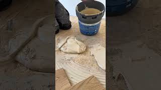 We Couldn't Save This Old Floor – So We Rebuilt It From Scratch! #shorts