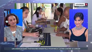 Natacha Helme, présidente de la Ligue contre le cancer en Polynésie française, invitée du journal