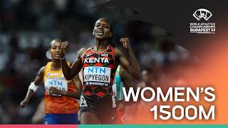 Women's 1500m Final | World Athletics Championships Budapest 2023