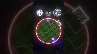 INTER MILAN vs PSG🤯#footballmarbles #footballedit #neonarcade #intermilan #psg
