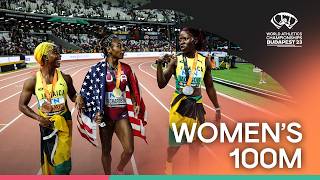 Women's 100m Final | World Athletics Championships Budapest 2023