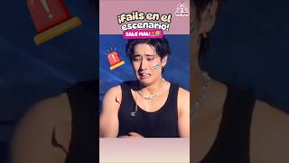 Fails legendarios en el escenario 🎤🤣 idols que no lo vieron venir