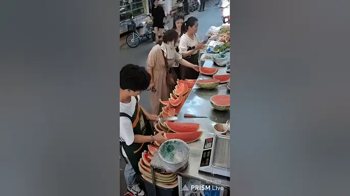 🔴 how to cut watermelon 🔴