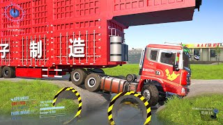 Can These Trucks Survive the Crazy Mud Challenge? Spintires Mudrunner Mod Truck | Game Daily24