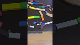 【じゃんけん】画面の前でじゃんけん！最後に出るよ #marblerun #dominos #rubegoldberg #woodentoys #ピタゴラスイッチ #tiktok #asmr