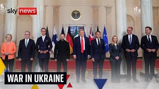 Trump meets Zelenskyy and European leaders at White House