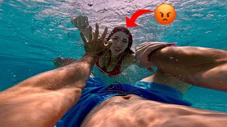 화난 여자친구로부터 탈출 (파쿠르 시점 러브 스토리 관계)