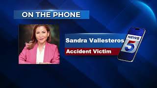 Sandra Vallesteros Survives Crash, Seeks Justice