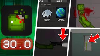 MELON PLAYGROUND 업데이트 30.0 \ MELON SANDBOX 컨셉의 무기 손전등 및 새로운 물 시스템