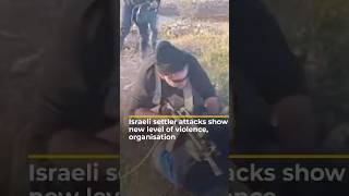 Israeli settler attacks show new level of violence, organisation | AJ #shorts