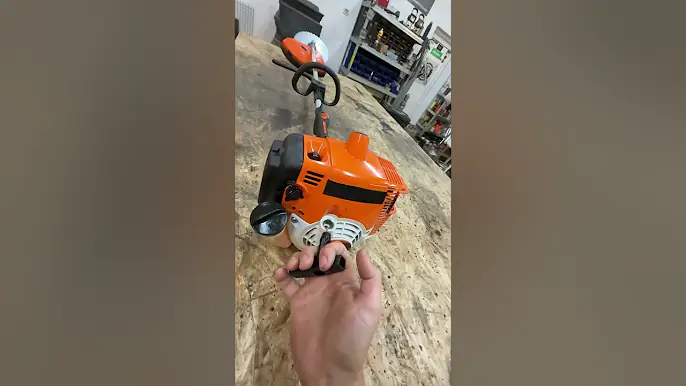 Classic CIRCULAR Saw BLADE on Trimmer !? #trimmer #circularsaw #sawblades #trimmerhead #mower #ds