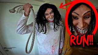 SMILING WOMAN ESCAPE IN REAL LIFE (HORROR POV)