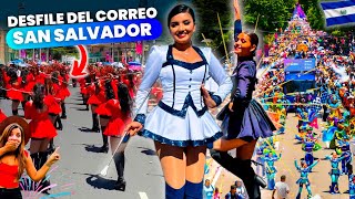 LO MEJOR del DESFILE de CORREOS en SAN SALVADOR 2025 🇸🇻🥳🎉 