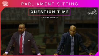 의회 질의 시간 | 2025년 8월 5일 화요일