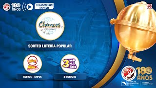 Sorteo Lotería Popular N°6.961, NT Rev y Mega Reventados N°22.788 y 3 Monazos N°5.214. 01-08-25.