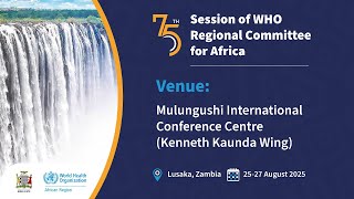Seventy-fifth session of the WHO Regional Committee for Africa - Day 3
