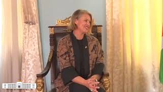  Mme Alison Heather Thorpe, Ambassadeur du Royaume-Uni au Burundi a présenté ses lettres de créance