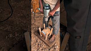Ship's Hammer Being Made From Wood 😱